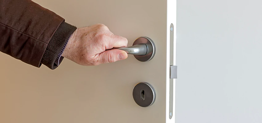 Restroom Locks Privacy Bolt Installation in Millbrae, California